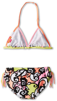 Kate Mack Feelin' Groovy Swim Bikini Print (Big Kids)