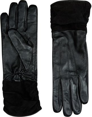 Jacques Vert Black Suede Gloves