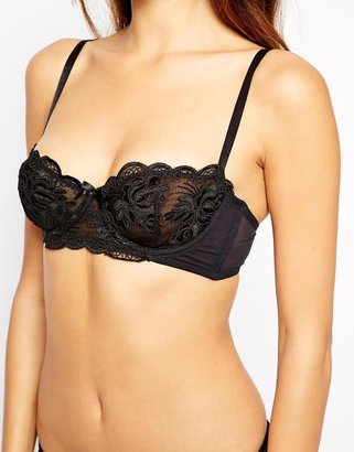 ASOS COLLECTION Grace Applique Underwired Bra