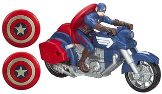 Hasbro Marvel Captain America Shield Blast Motorcycle