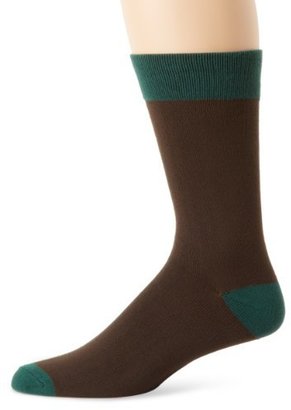 K. Bell Socks Men's Xtremely Soft Colored Heel and Toe