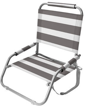 Vue 'Riviera' Beach Chair in Grey/White