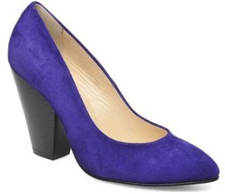 B Store Women's Bianca Pump Rounded toe High Heels in Purple