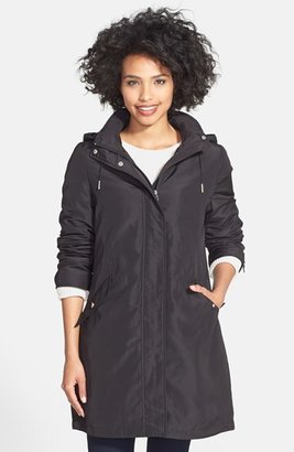 Calvin Klein Raincoat with Removable Hood & Lining