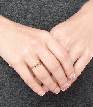 Gorjana Mae Shimmer Solitaire Ring Set