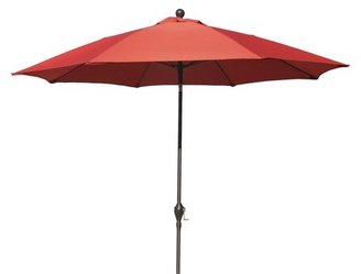 9' Aluminum Patio Umbrella  -  Red