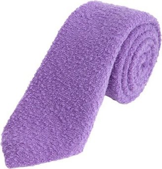 Barneys New York Boucle Tie-Purple
