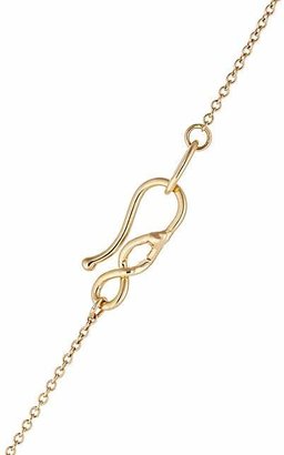 Dean Harris Men's Wishbone Pendant Necklace - Gold
