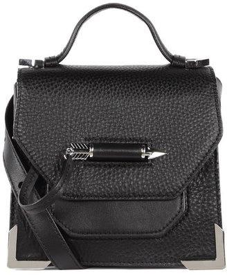 Mackage Rubie-F4 Black Leather Mini Crossbody Bag