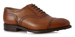 Loake Tan leather lace up brogues