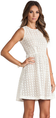 MM Couture by Miss Me Sleeveless Eyelet Dress