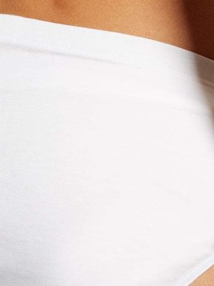 Hanro Cotton-jersey Briefs - Mens - White