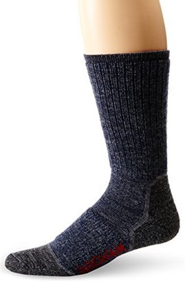 Wigwam Men's Lite Hiker Socks, Navy, Large