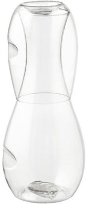 Container Store Glass & Decanter Set Clear