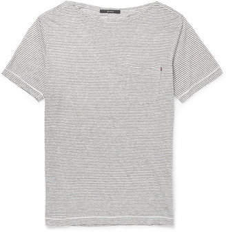 Gucci Striped Linen-Jersey T-shirt