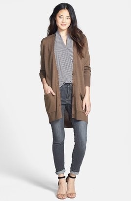 Halogen Slouchy Pocket Long Cardigan (Online Only)