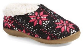 Toms 'Classic Tiny - Flake' Knit Slipper (Baby, Walker & Toddler)