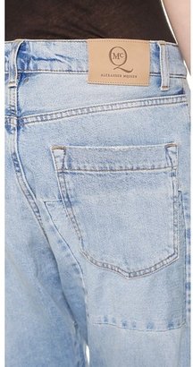 McQ Patched Boyfriend Jeans
