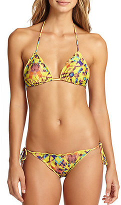 Vix Swimwear 2217 Vix Swim Ripple Triangle Bikini Top