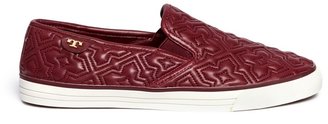 Tory Burch 'Jesse' quilted leather slip-ons