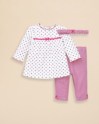 Little Me Infant Girls' Headband, Polka Dot Tunic & Leggings Set - Sizes 3-12 Months