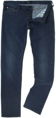 Paul Smith Men's Tapered blue wash jeans