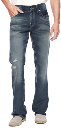 True Religion Hand Picked Bootcut Natural Stitch Mens Jean