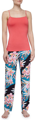 Cosabella Ibisco Printed Pajama Pants