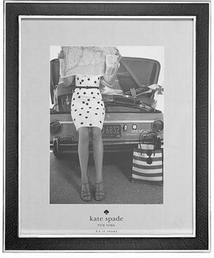 Kate Spade Chamber's Bay Charcoal 8" x 10" Picture Frame
