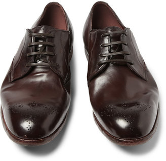 Dolce & Gabbana Washed-Leather Brogues