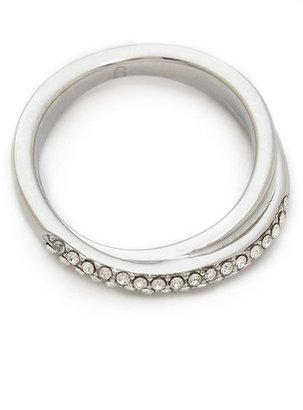 Michael Kors Pave Crossover Ring