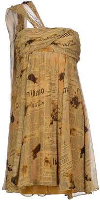 Galliano Short dresses