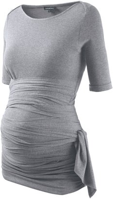 Isabella Oliver The Ruched Wrap Maternity T Shirt