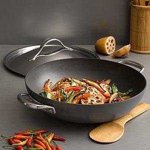 Anolon Nouvelle Hard Anodized 12 Covered Wok