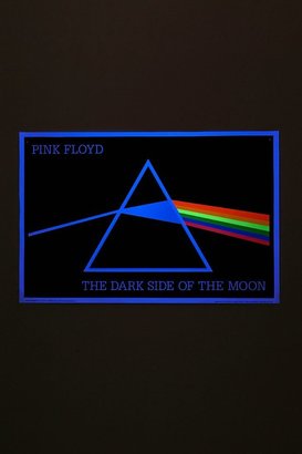 Urban Outfitters Pink Floyd Black Light Poster