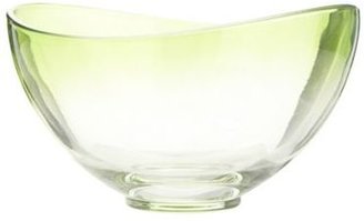 Leonardo Green glass loop edge bowl
