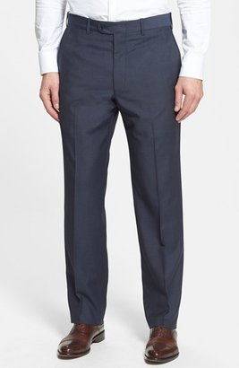 JB Britches Flat Front Wool Trousers