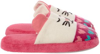 Aroma Home Cat knitted animal slipper