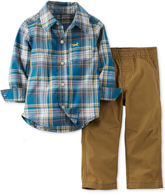 Carter's Baby Boys' 2-Piece Shirt & Pants