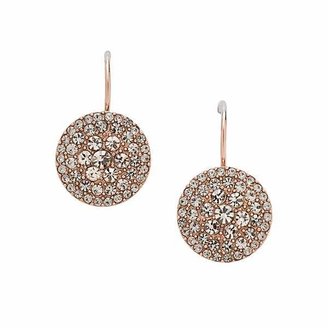 Fossil Jf00135791 Ladies rose iconic glitz earrings