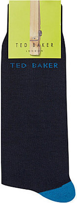 Ted Baker Multi striped organic socks