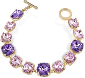A-Z Collection Amethyst Crystal Bracelet