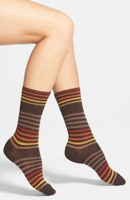 Hue Gradient Stripe Socks