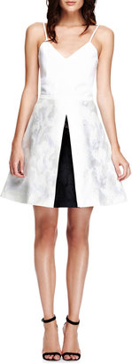 Peter Pilotto Grace Floral Jacquard A-Line Skirt