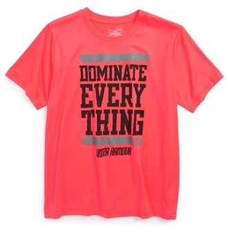 Under Armour 'Dominate Everything' HeatGear® T-Shirt (Toddler Boys)