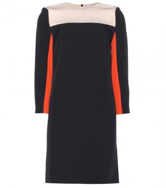 Victoria Beckham Victoria, Colour-block crepe dress