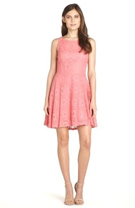 BB Dakota 'Renley' Lace Fit & Flare Dress (Nordstrom Exclusive)