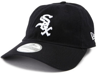 New Era Sox Coop Team Canvas Adjustable Faded Cap with Leather Tie