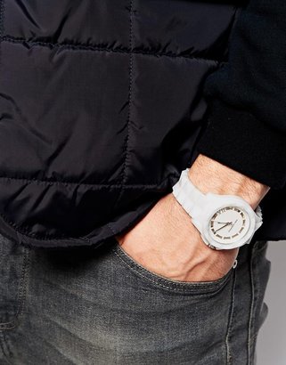 Karl Lagerfeld Paris White Bracelet Strap Watch KL1030