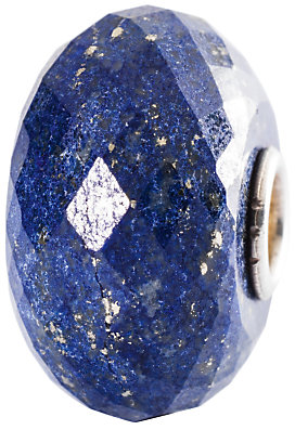 Lapis Trollbeads Sterling Silver Lazuli Bead, Blue